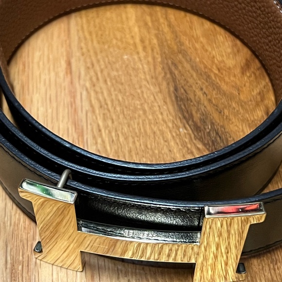Hermes Constance 38mm Noir/Gold Belt size 80 Authentic Box and Dustbag included - Picture 5 of 11